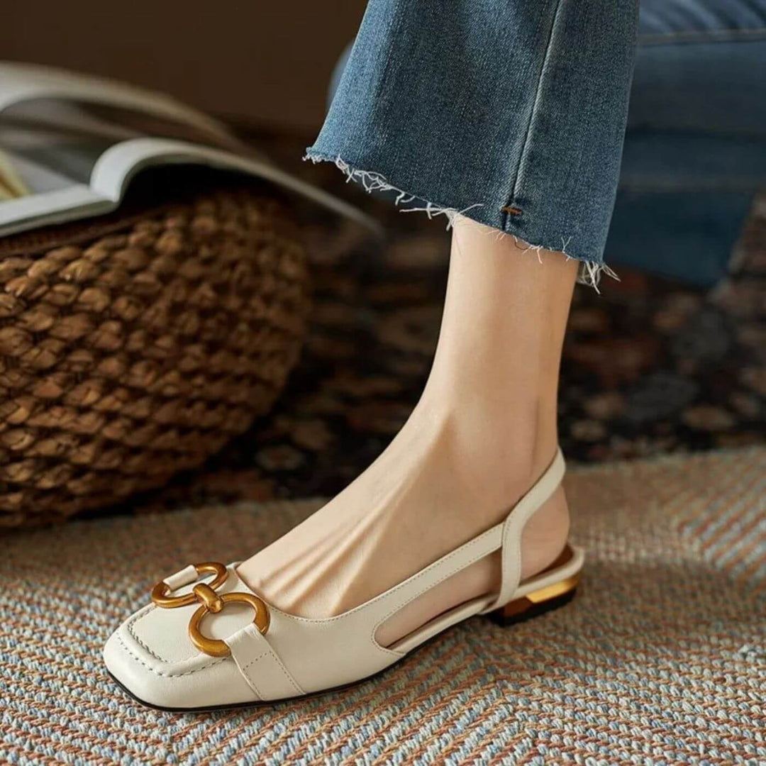 Amber™ – Retro Slingback Orthopedische Sandalen