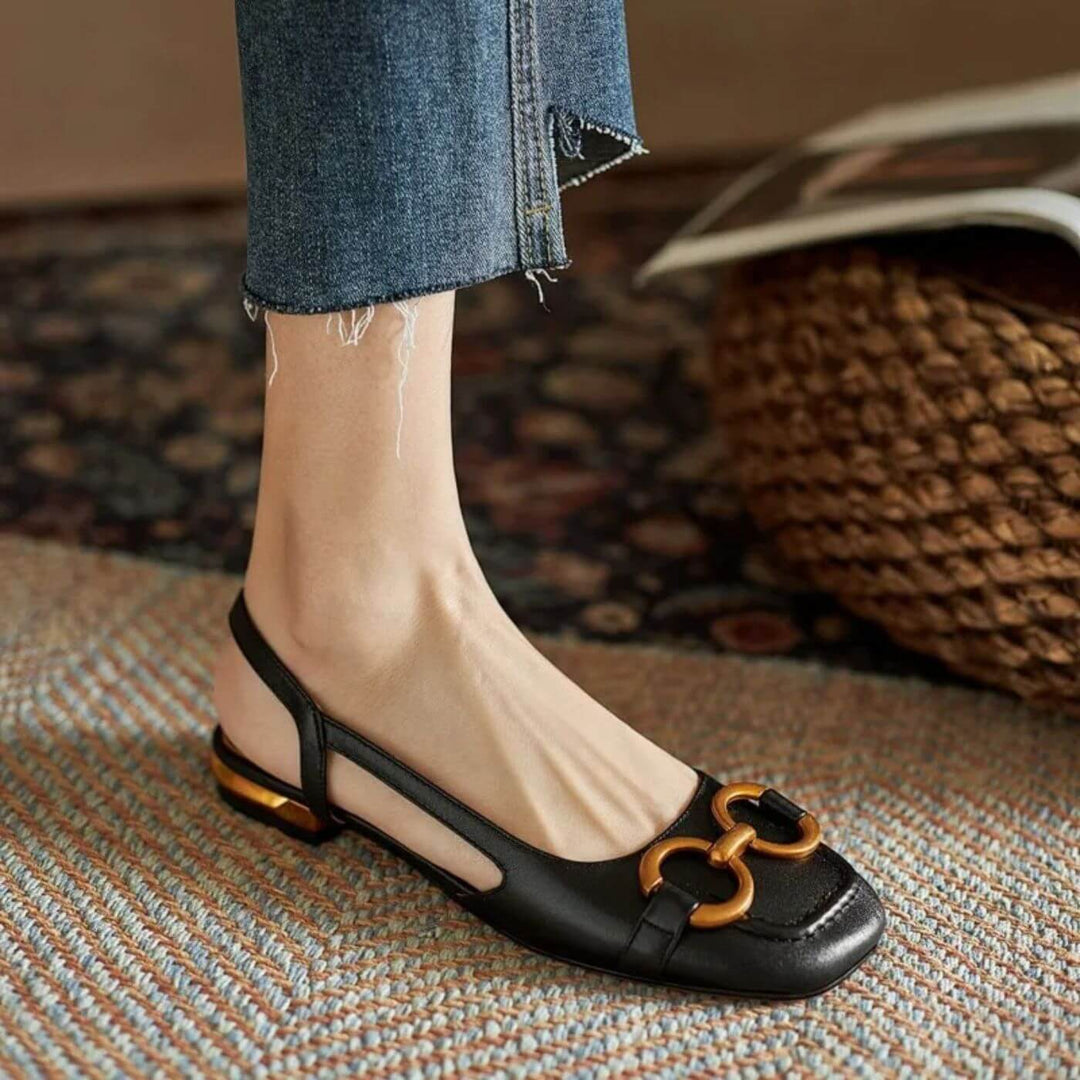 Amber™ – Retro Slingback Orthopedische Sandalen