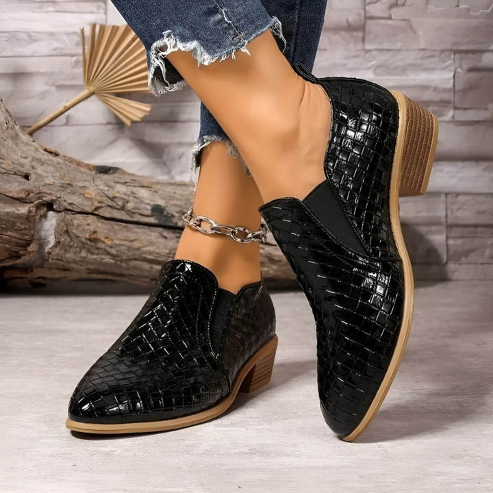 Anouk™ - Orthopedische Leren Oxford Schoenen
