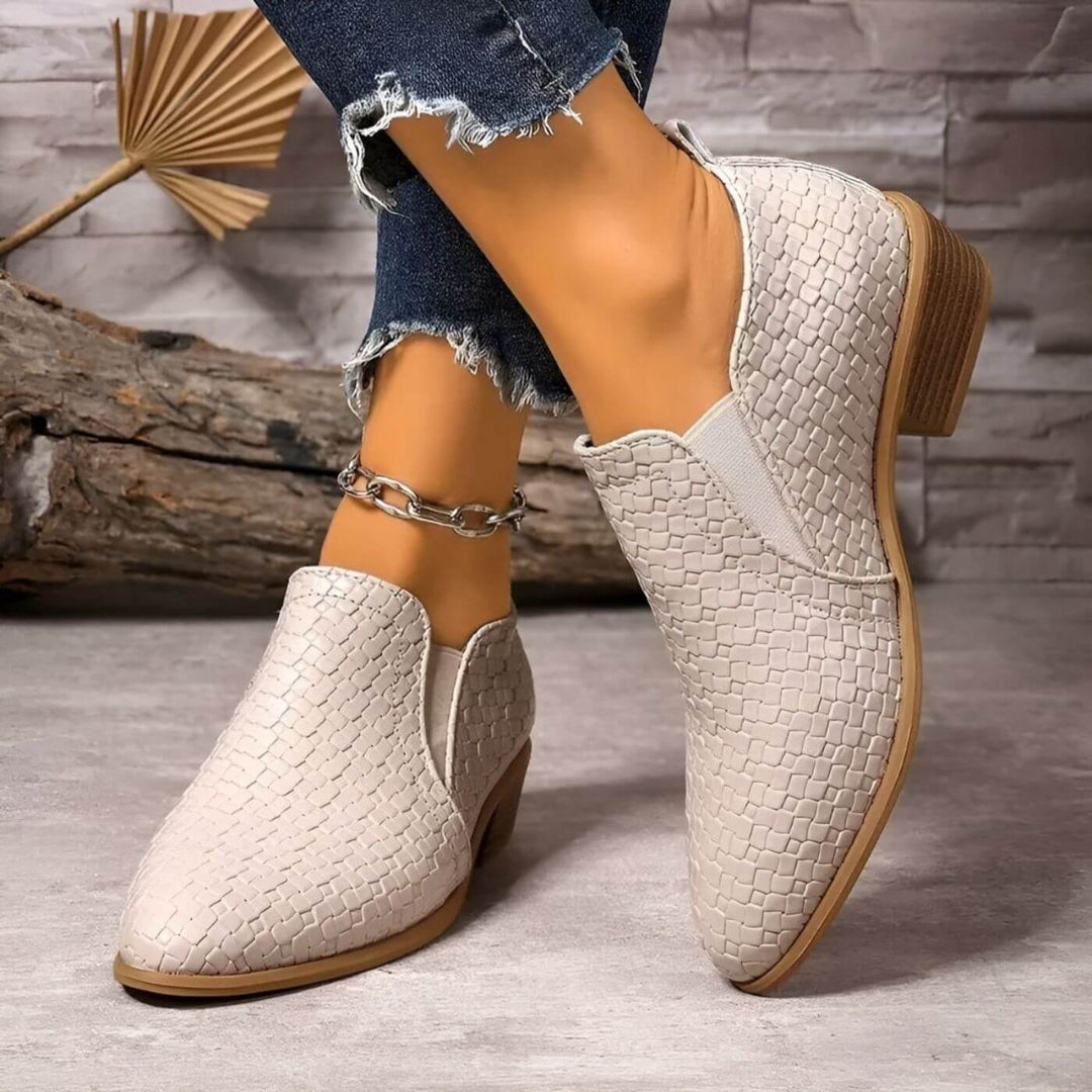 Anouk™ - Orthopedische Leren Oxford Schoenen