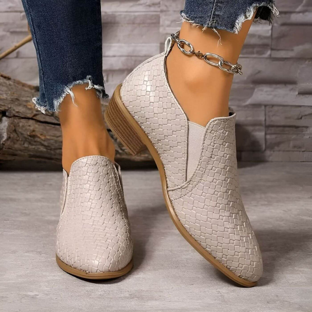 Anouk™ - Orthopedische Leren Oxford Schoenen