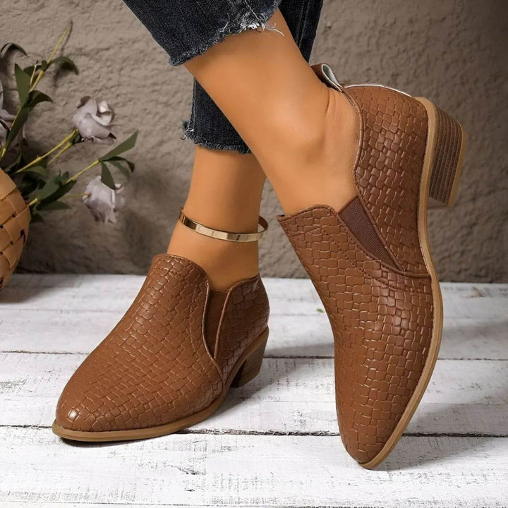 Anouk™ - Orthopedische Leren Oxford Schoenen