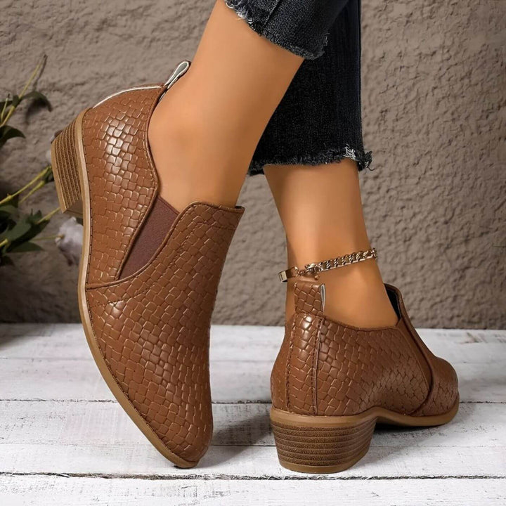 Anouk™ - Orthopedische Leren Oxford Schoenen
