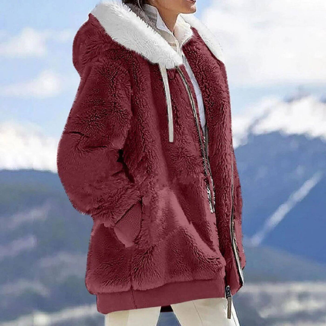 Danielle™ - Zachte Pluche Winterjas