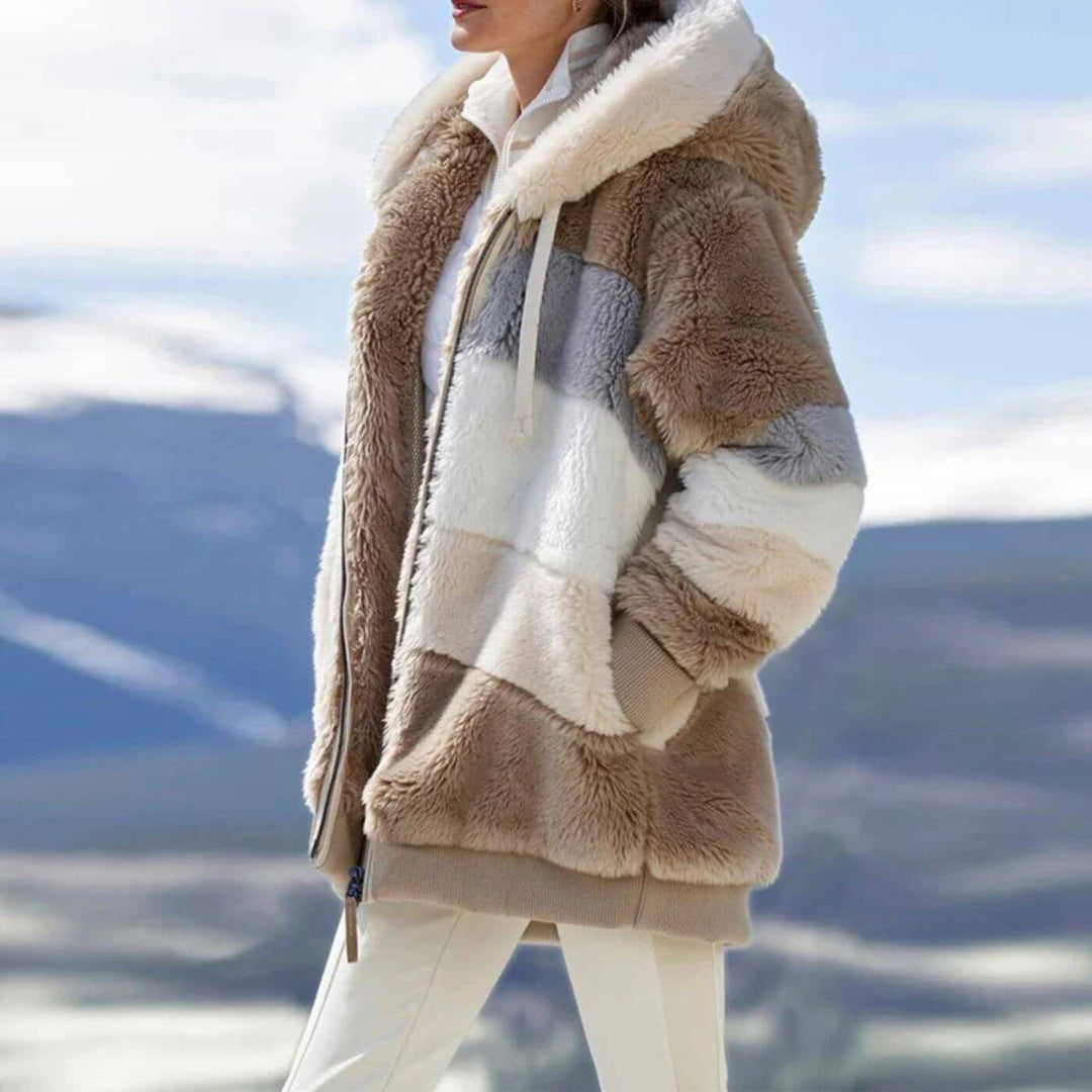 Danielle™ - Zachte Pluche Winterjas