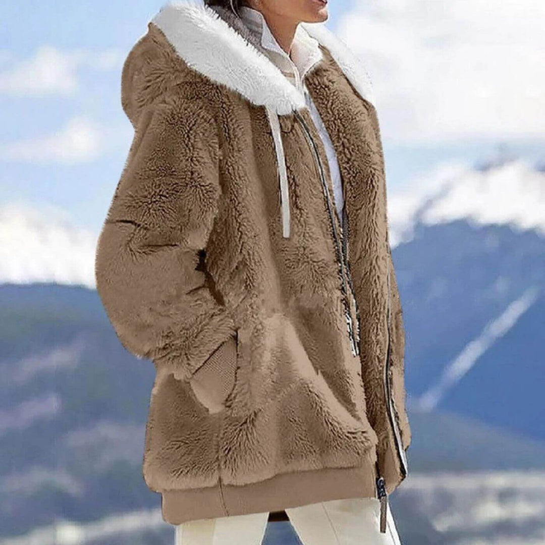 Danielle™ - Zachte Pluche Winterjas
