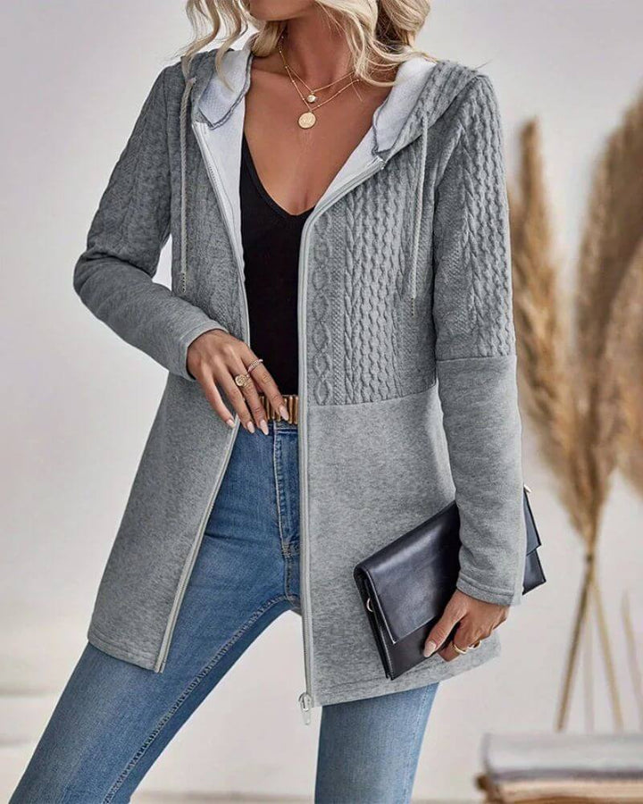 Daphne™ - Stijlvolle Moderne Hoodie met Rits