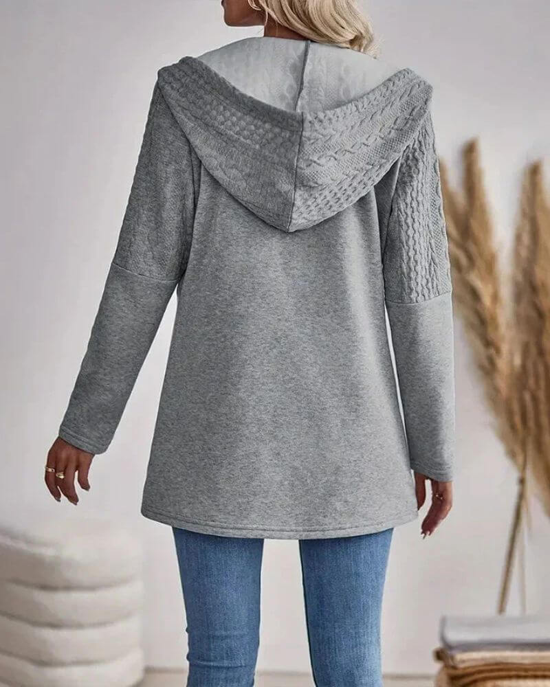 Daphne™ - Stijlvolle Moderne Hoodie met Rits