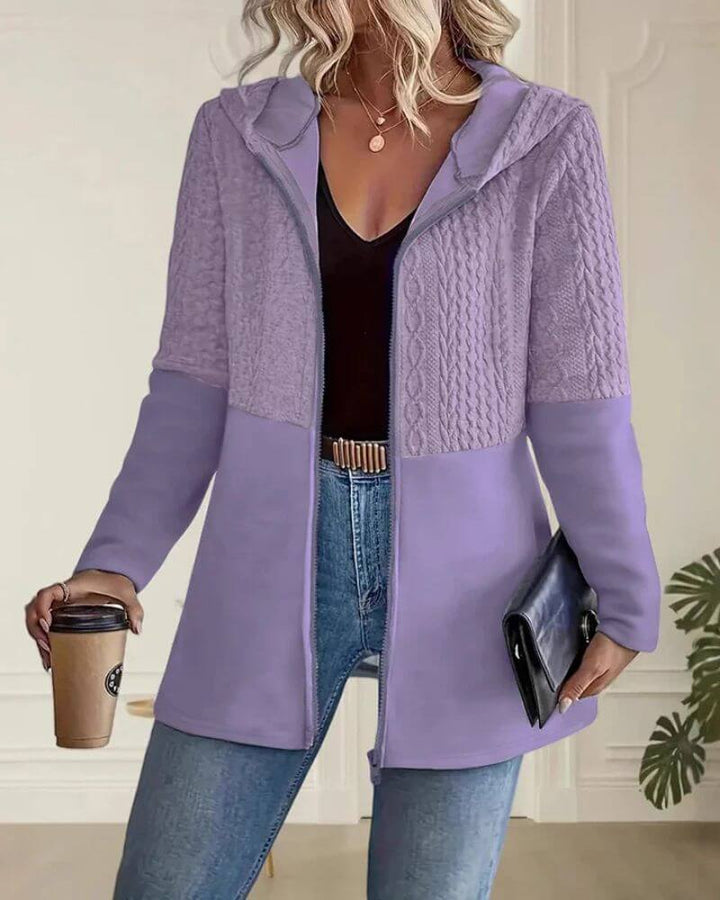 Daphne™ - Stijlvolle Moderne Hoodie met Rits