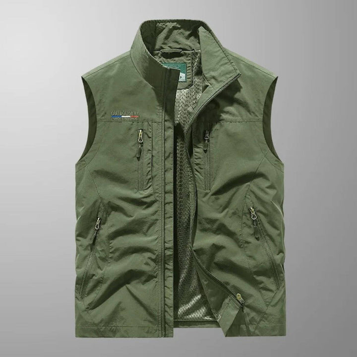 David™ – Ademend Cargo Vest met Meerdere Zakken