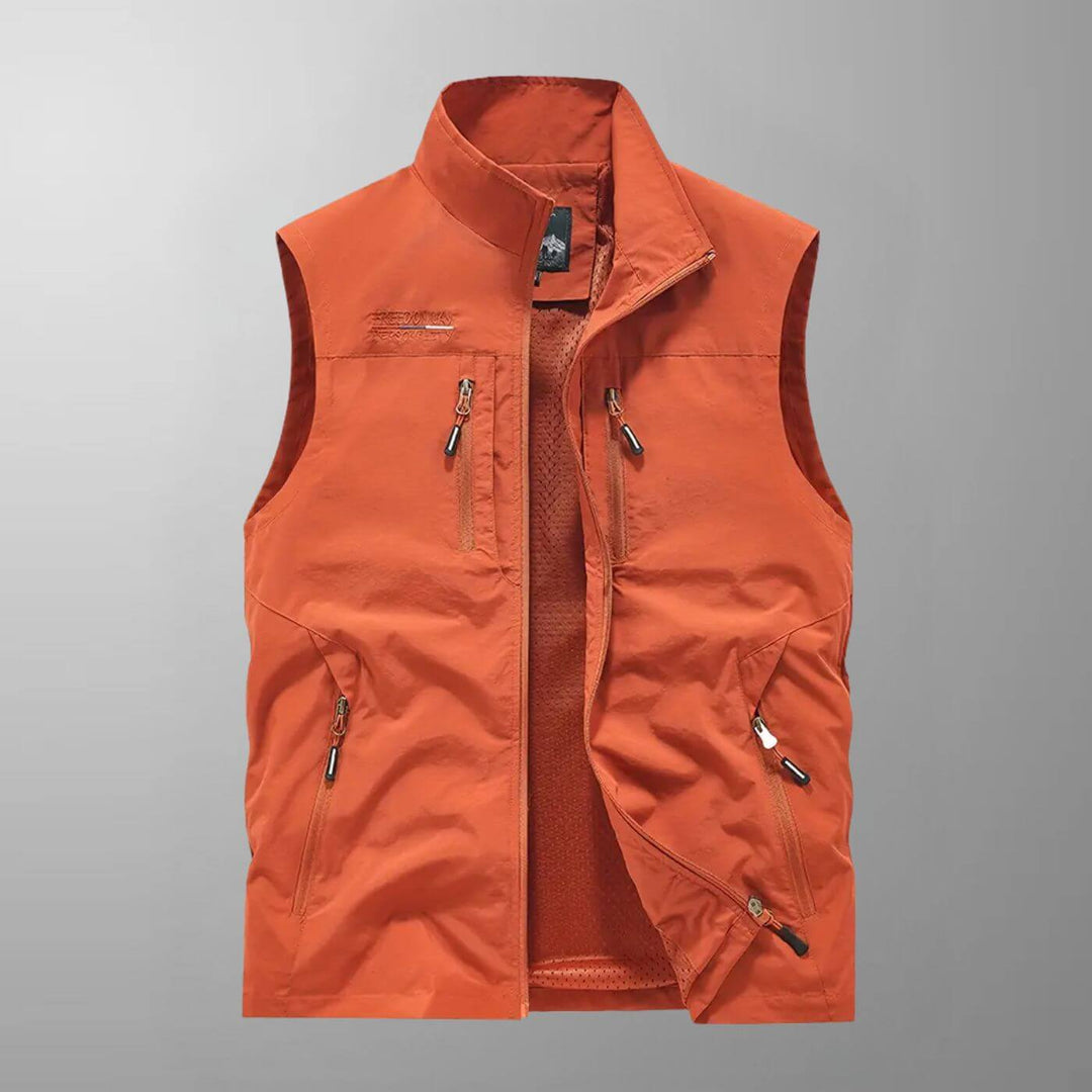 David™ – Ademend Cargo Vest met Meerdere Zakken