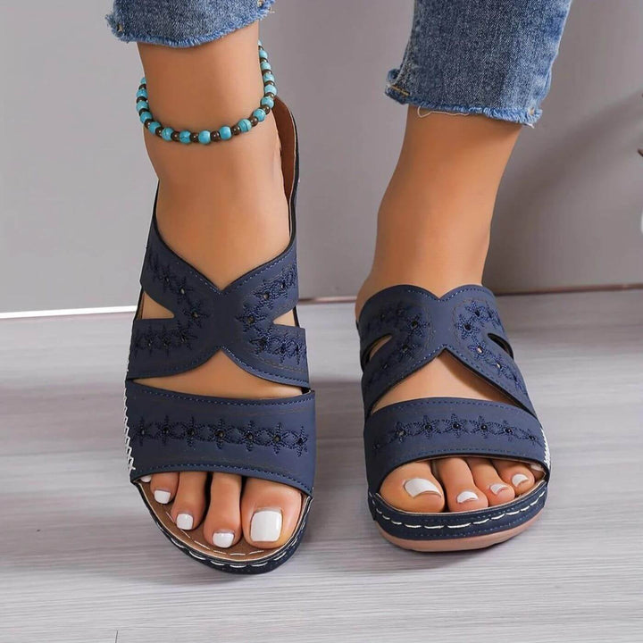 Elisa™ - Orthopedische Comfort Sleehak Sandalen