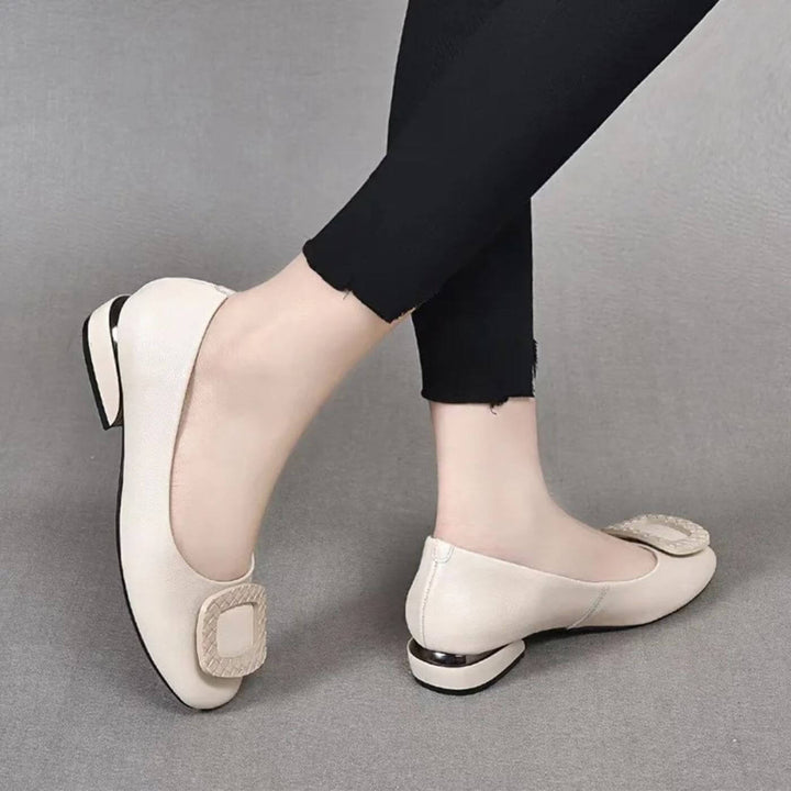 Eliza – Premium Leren Orthopedische Schoenen