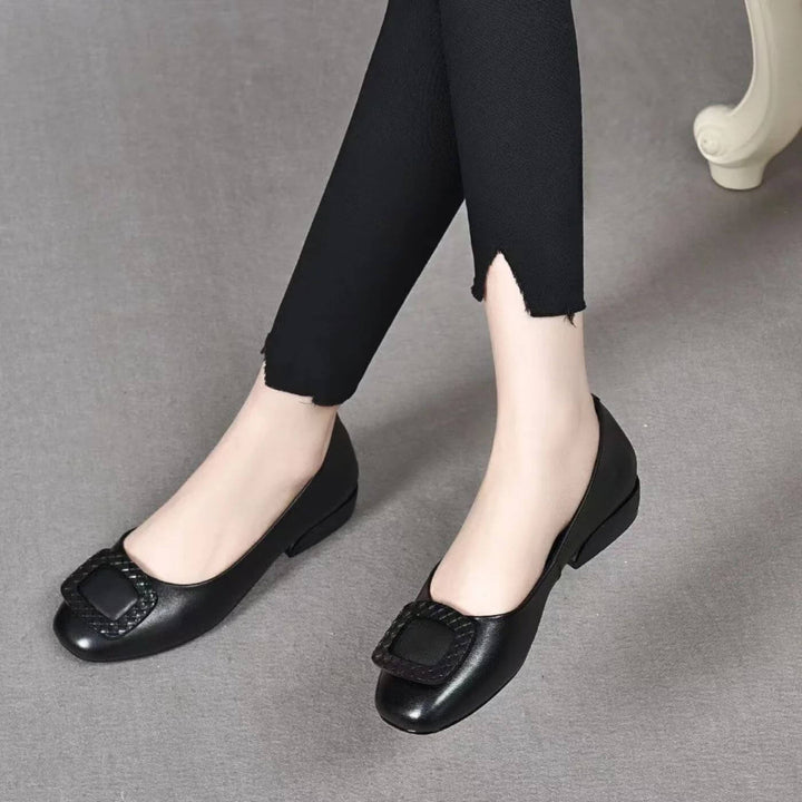 Eliza – Premium Leren Orthopedische Schoenen