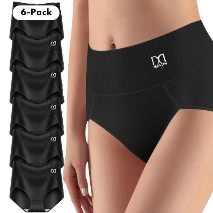 FitBelle™ - Set van 6 Hoge Taille Slips