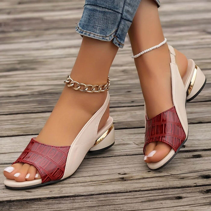 Floor™ - Comfortabele Orthopedische Sandalen met Lage Hak