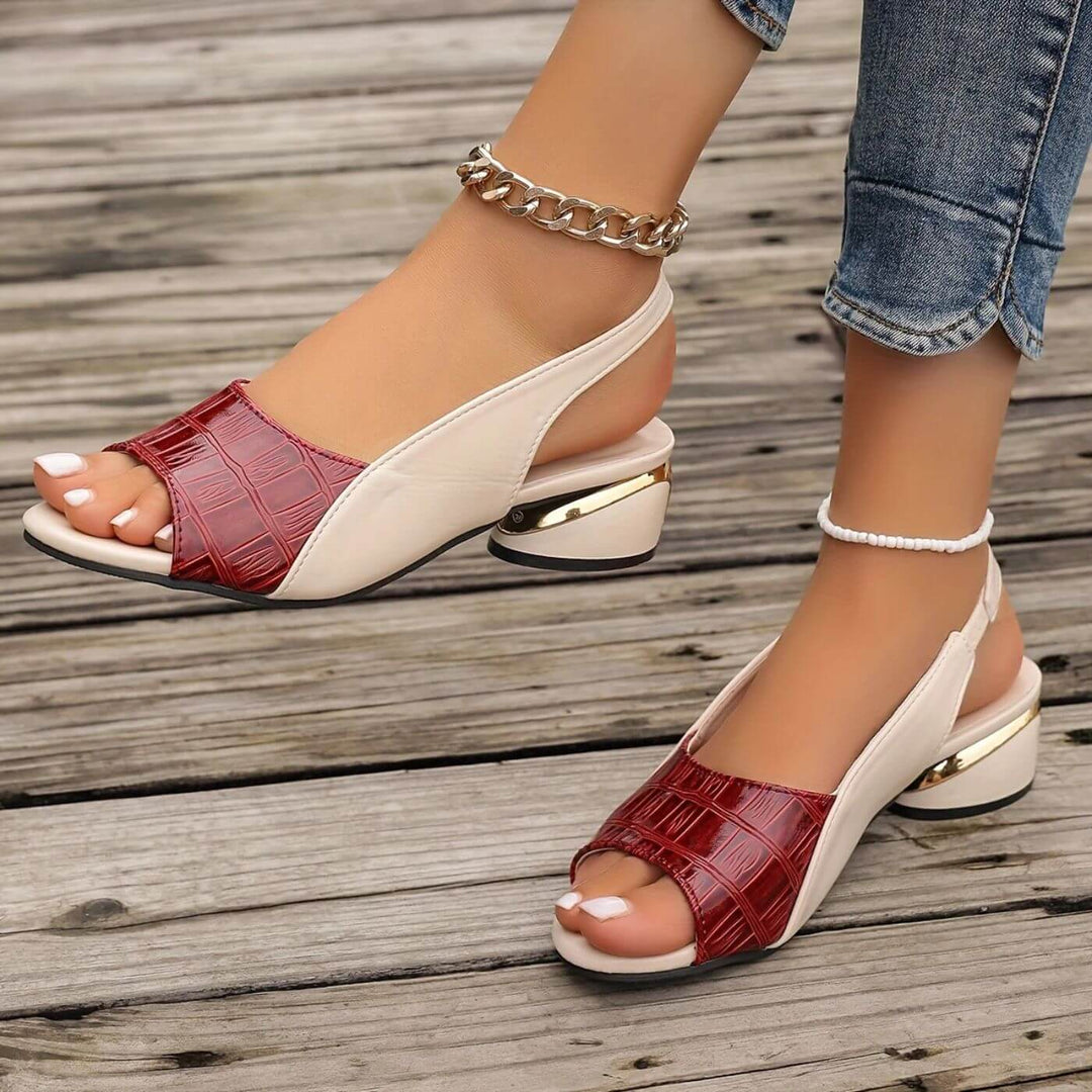 Floor™ - Comfortabele Orthopedische Sandalen met Lage Hak