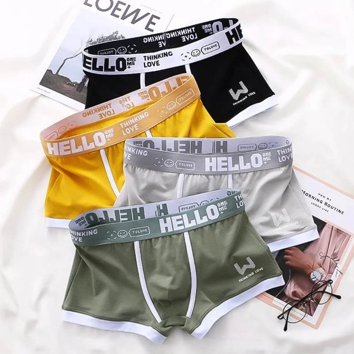 HELLO Boxershorts – Bestverkochte herenondergoed (2+2 GRATIS)