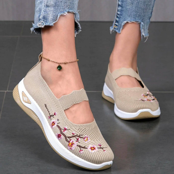 Lauren – Stijlvolle Ademend Orthopedische Schoenen