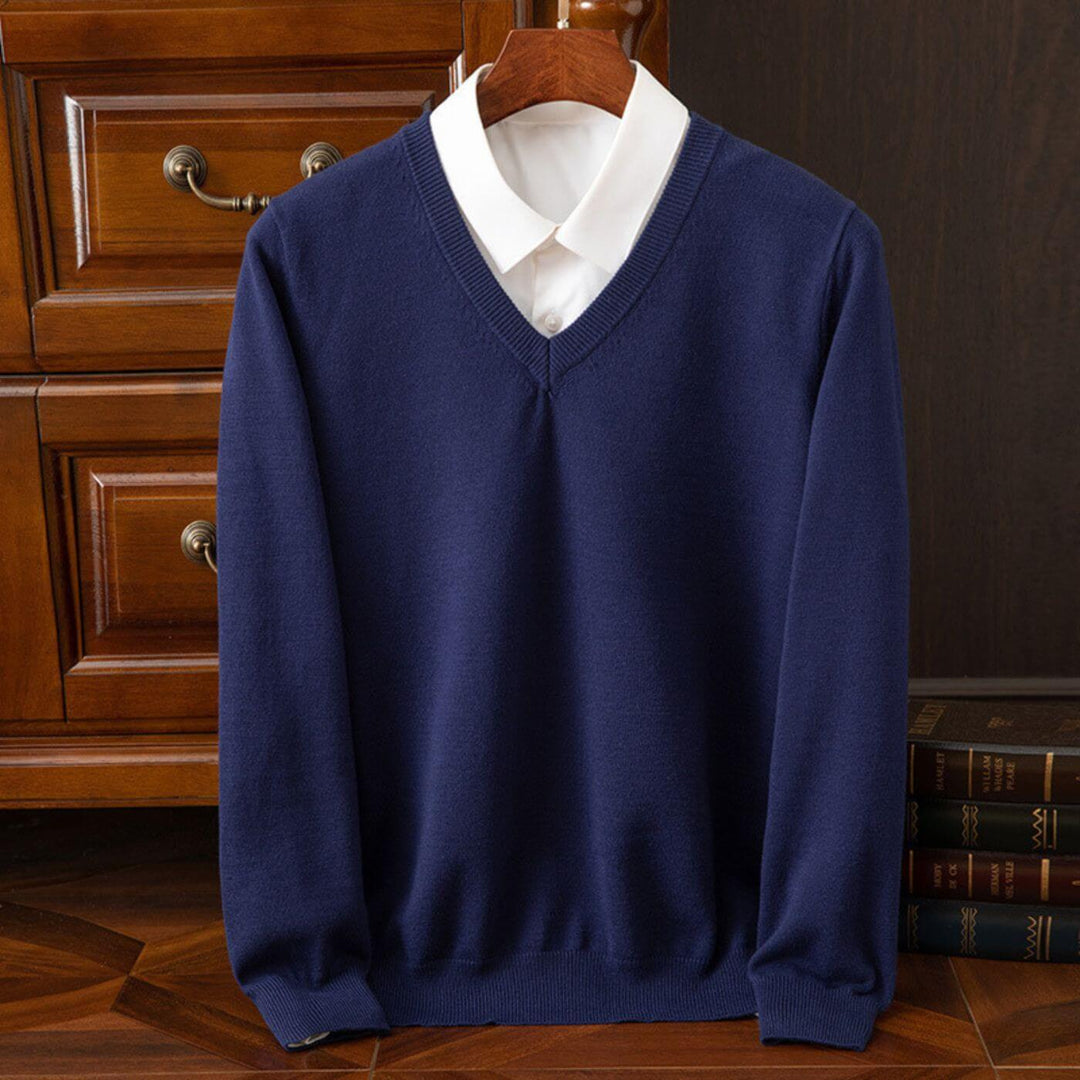 Laurens™ - Trendy V-Hals Herentrui