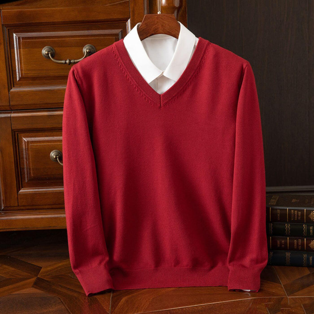 Laurens™ - Trendy V-Hals Herentrui