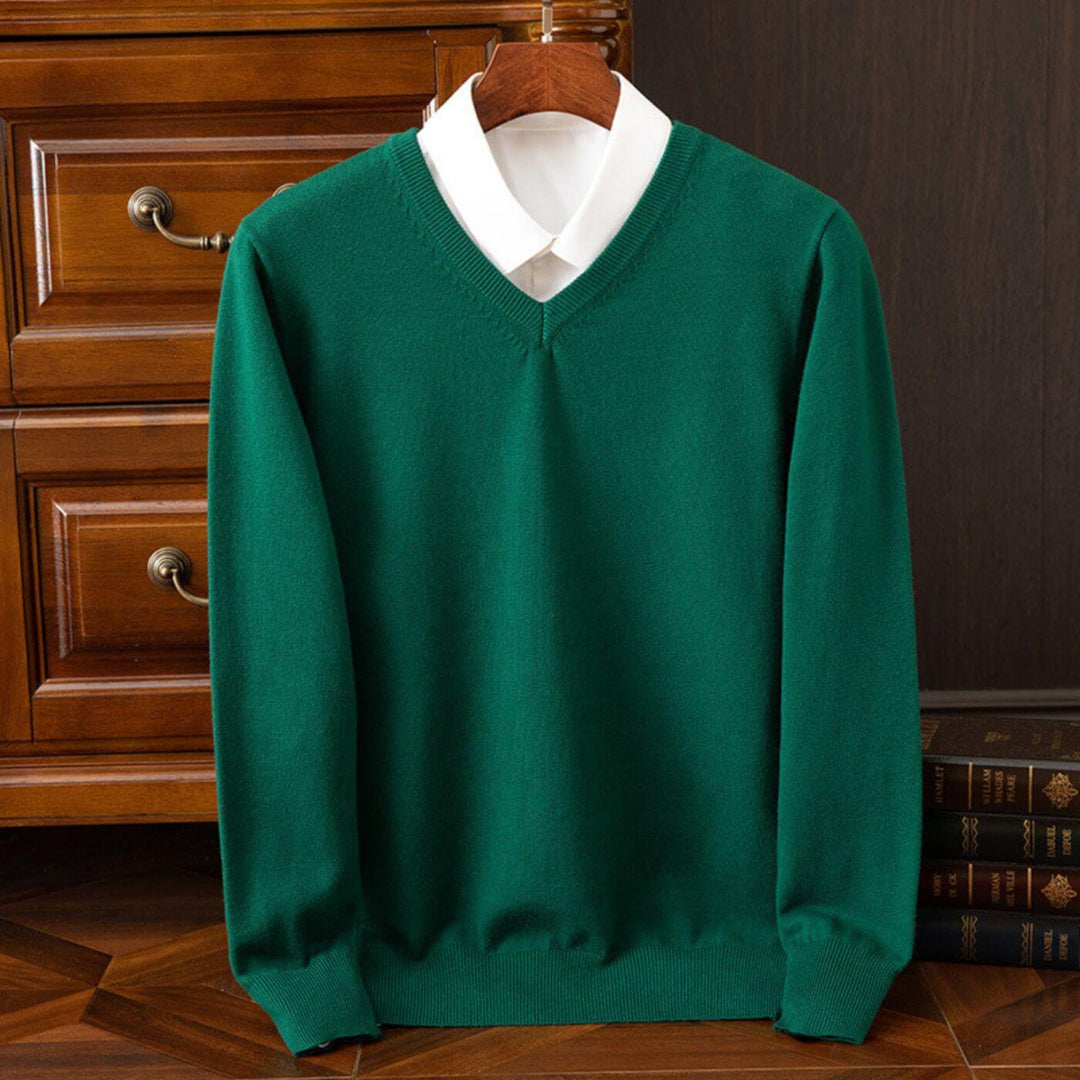 Laurens™ - Trendy V-Hals Herentrui