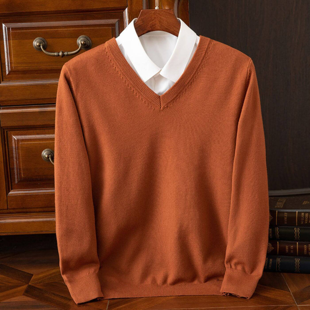 Laurens™ - Trendy V-Hals Herentrui