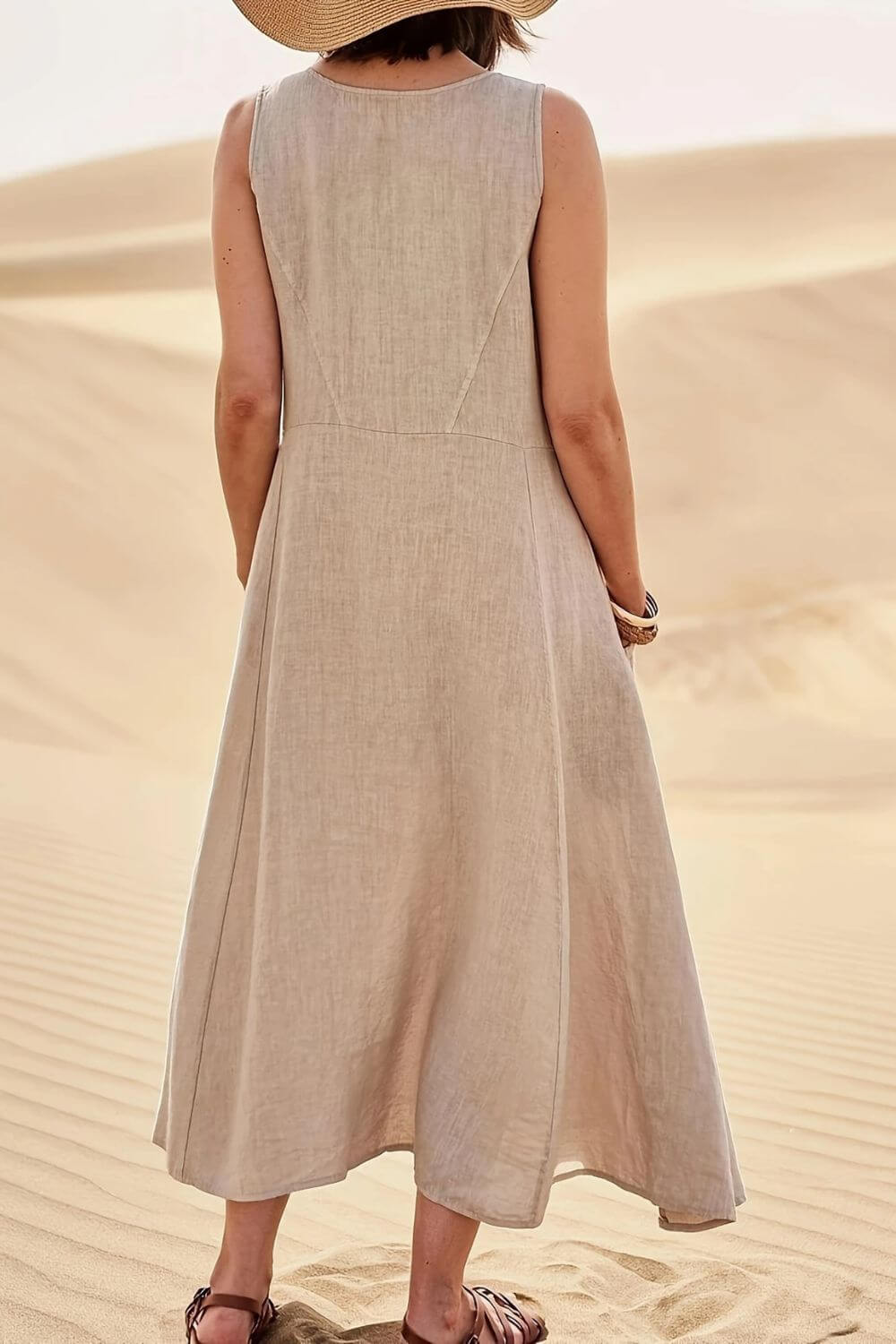Loïs™ - Elegante Mouwloze Zomerjurk