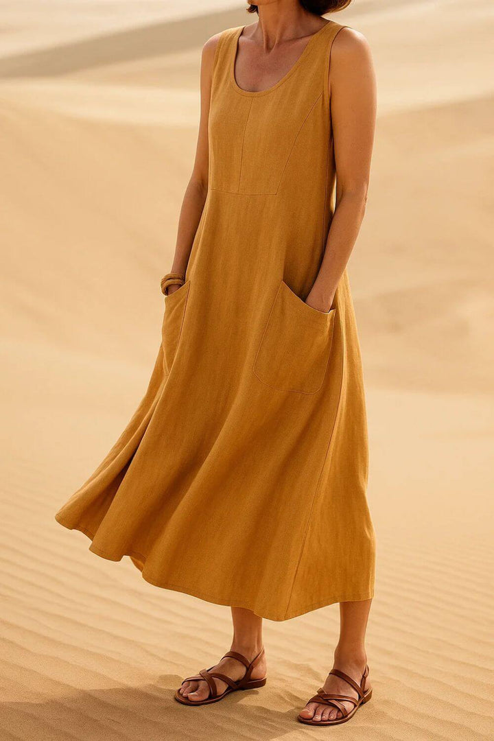 Loïs™ - Elegante Mouwloze Zomerjurk
