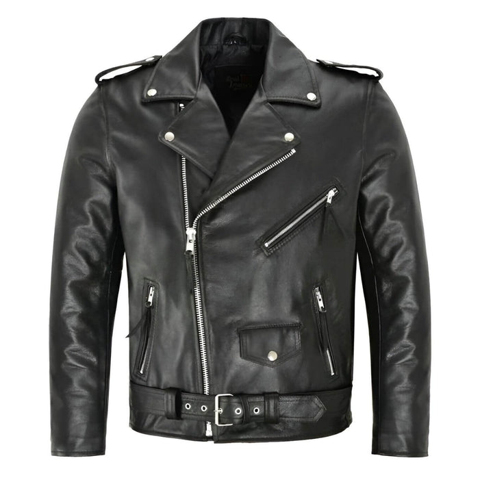 Maarten™ - Klassieke Biker Leren Jas