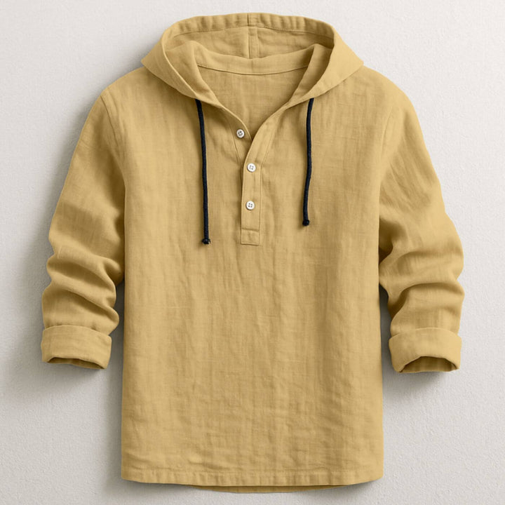 Maarten™ - Luxe Hoodie Overhemd