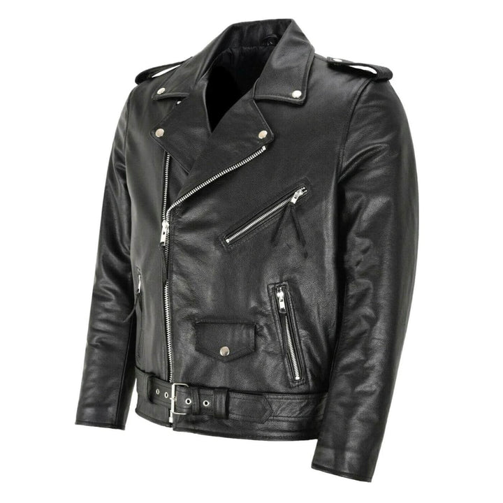 Maarten™ - Klassieke Biker Leren Jas