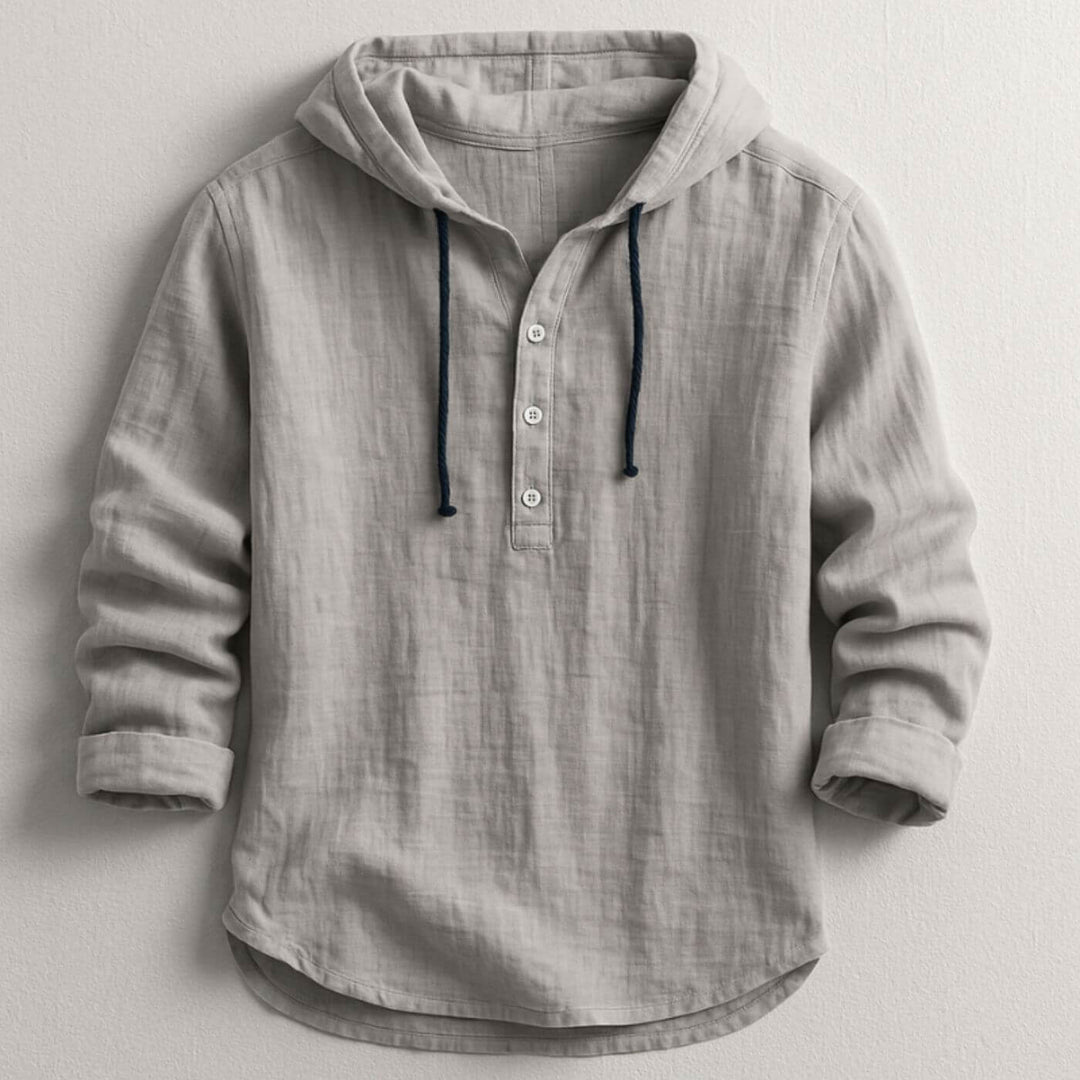 Maarten™ - Luxe Hoodie Overhemd