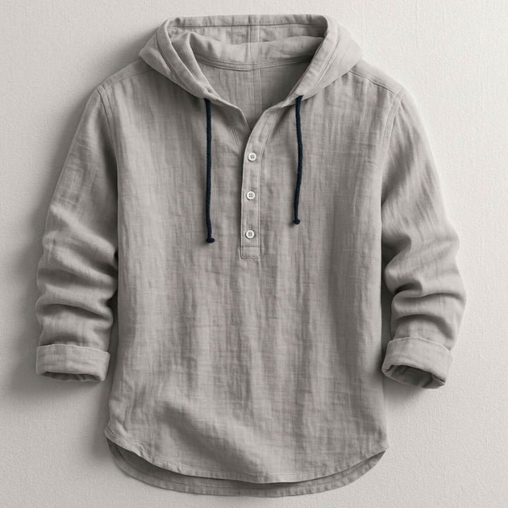 Maarten™ - Luxe Hoodie Overhemd