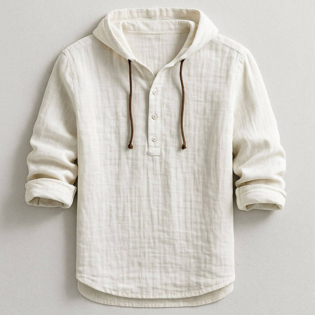 Maarten™ - Luxe Hoodie Overhemd