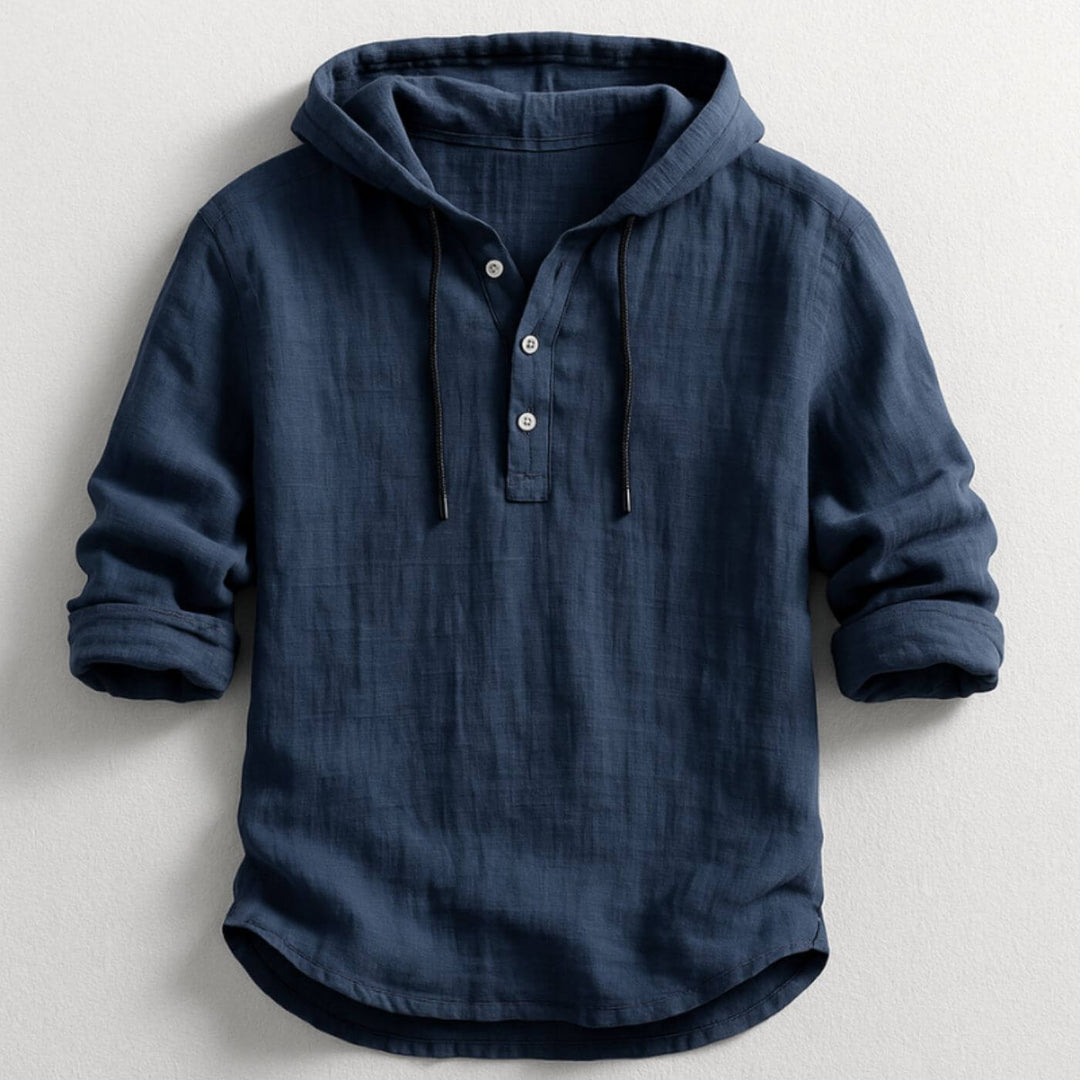 Maarten™ - Luxe Hoodie Overhemd