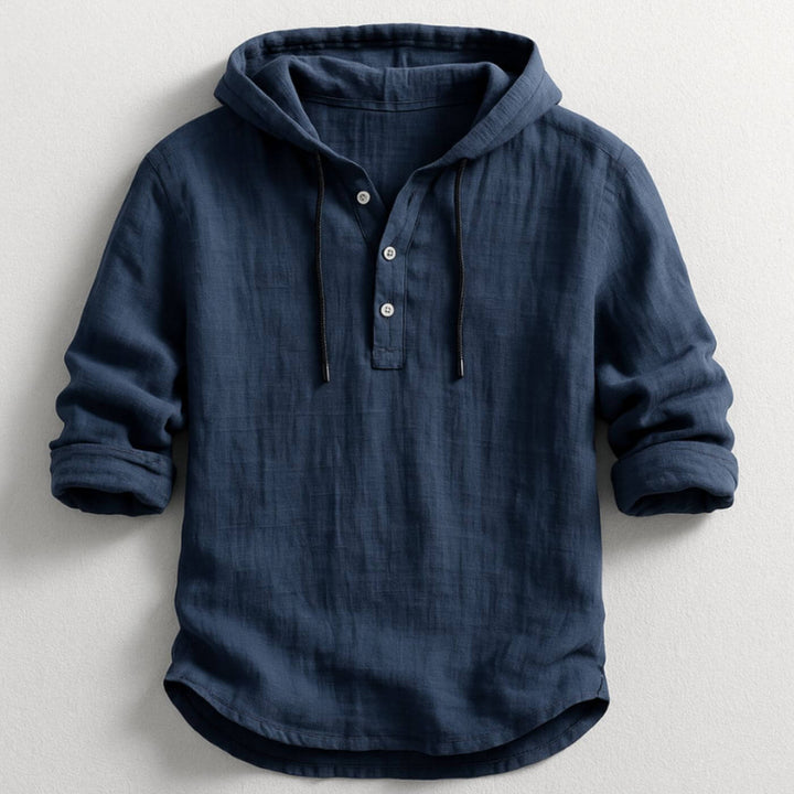 Maarten™ - Luxe Hoodie Overhemd