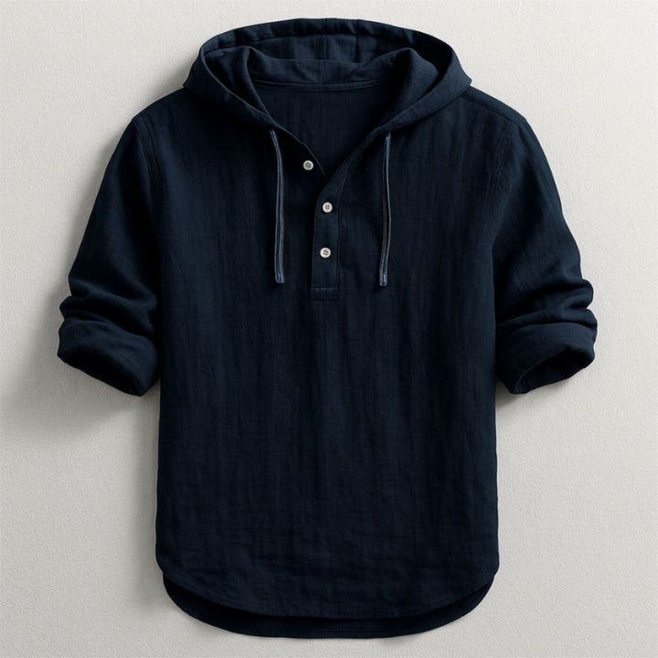 Maarten™ - Luxe Hoodie Overhemd