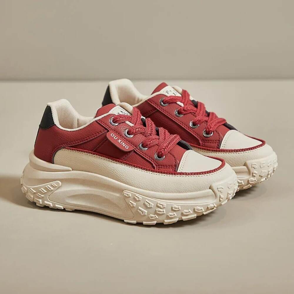 Mira – Comfortabele Sneakers met Hoge Zool