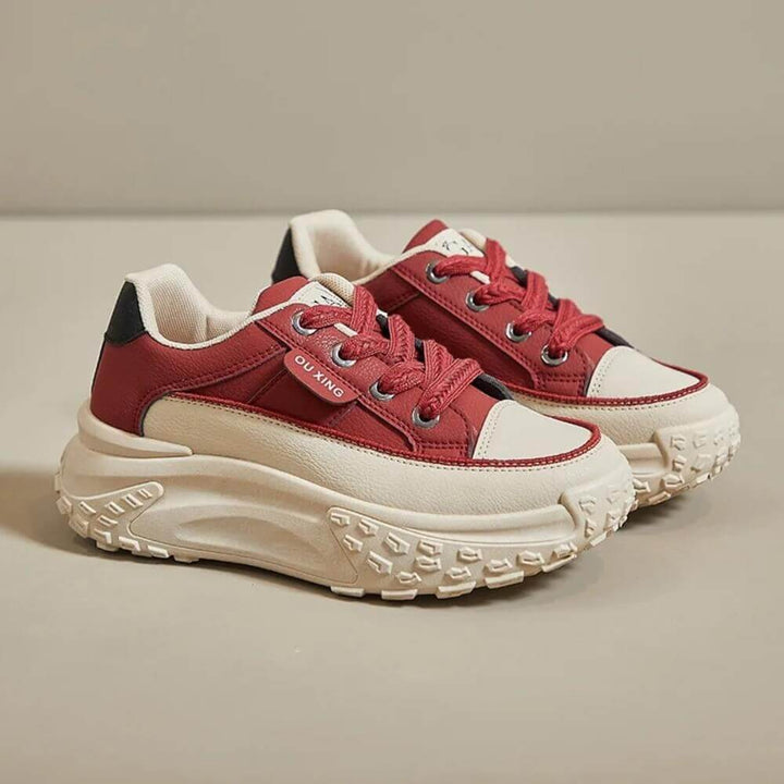 Mira – Comfortabele Sneakers met Hoge Zool