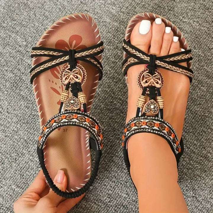 Mirelle™ – Ultiem Comfort Bohemian Orthopedische Sandalen