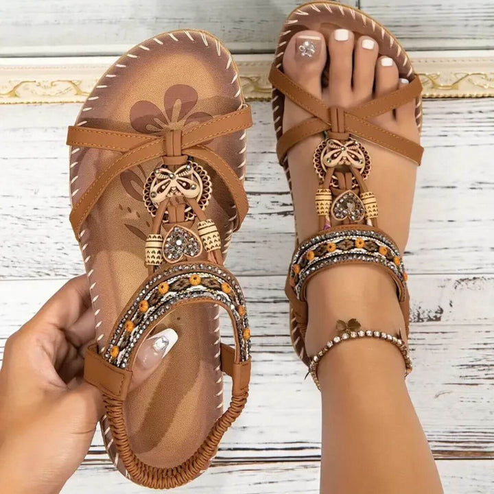 Mirelle™ – Ultiem Comfort Bohemian Orthopedische Sandalen