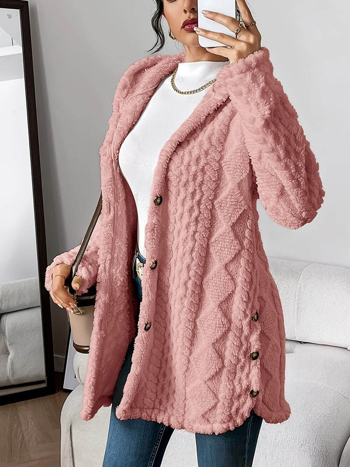 Nikki™ - Comfortabele Pluche Vest Met Capuchon