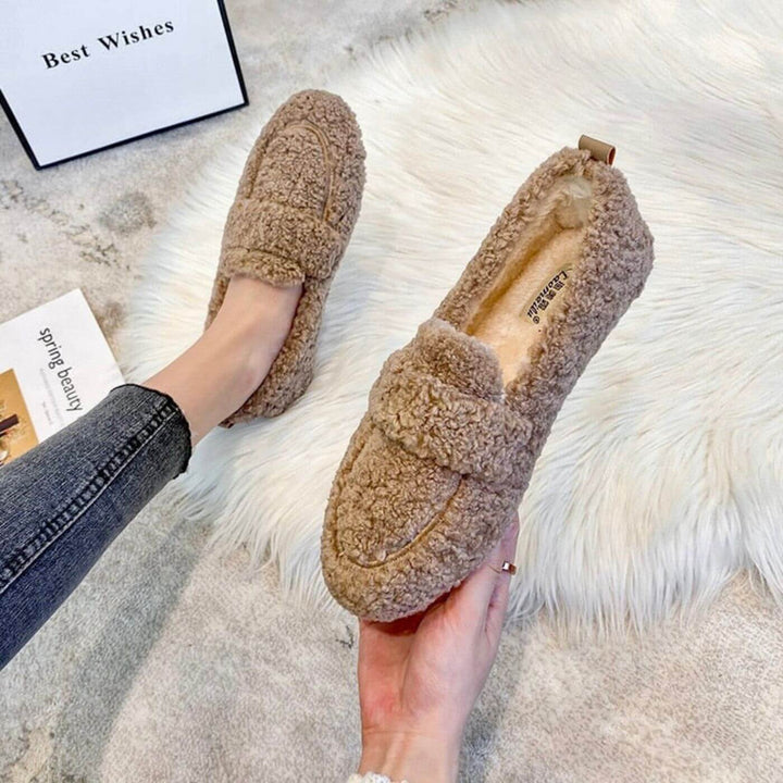 Olivia™ - Pluche Winterwarme Slipper Loafers