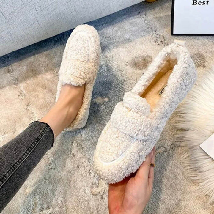Olivia™ - Pluche Winterwarme Slipper Loafers