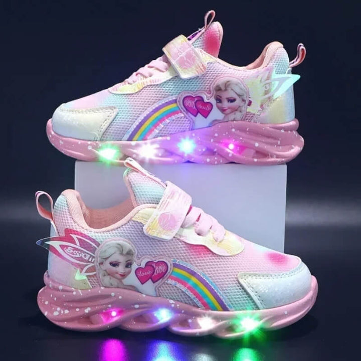 PrincessSneaks™ – LED-schoenen voor kinderen met magische gloed