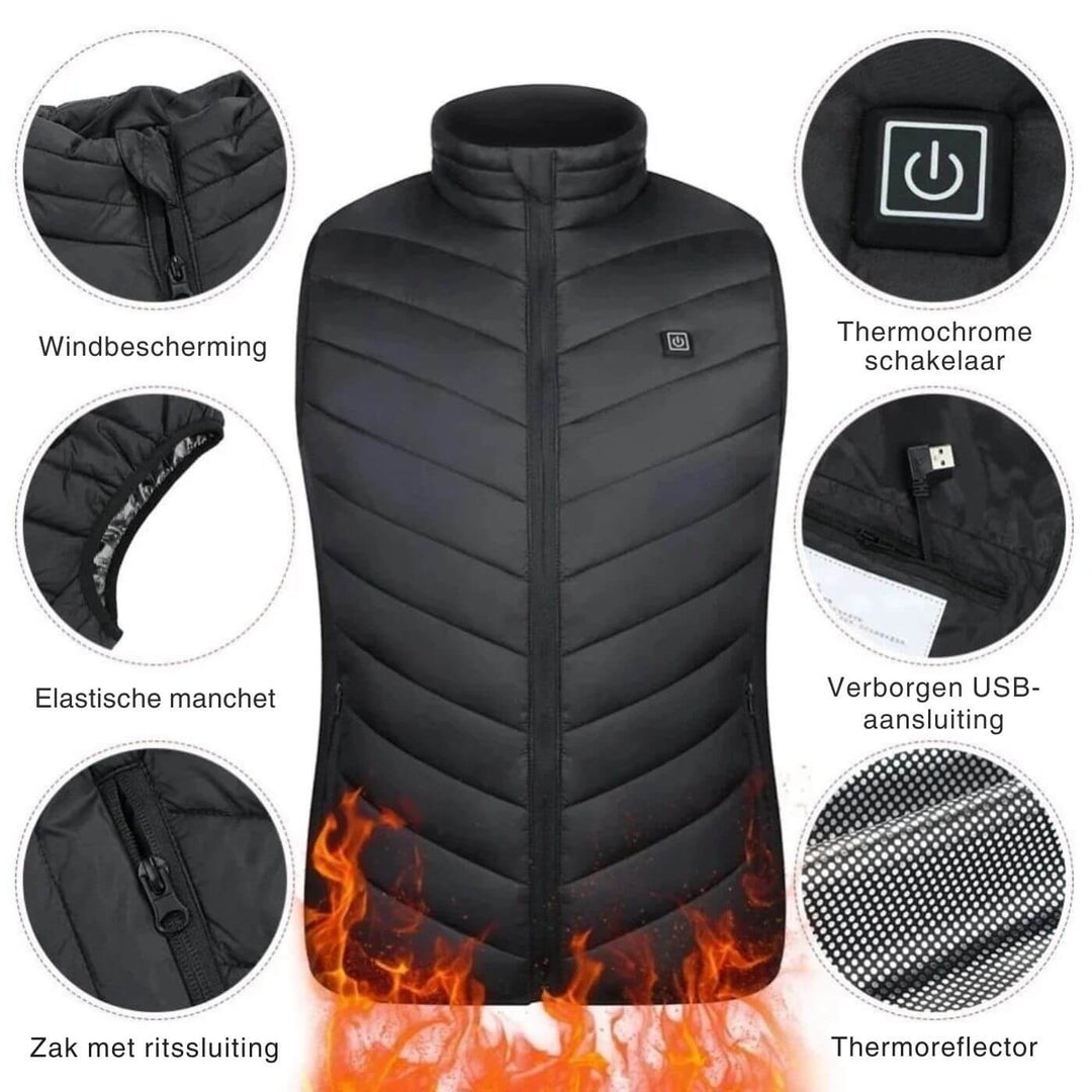 Remco™ - Unisex Verwarmd en Waterdicht Vest