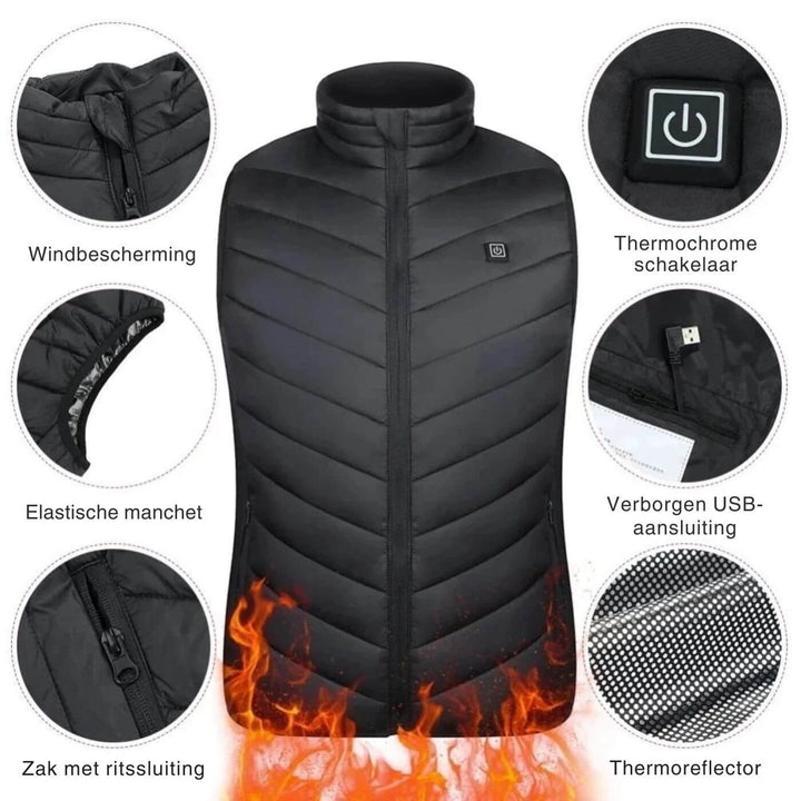 Remco™ - Unisex Verwarmd en Waterdicht Vest