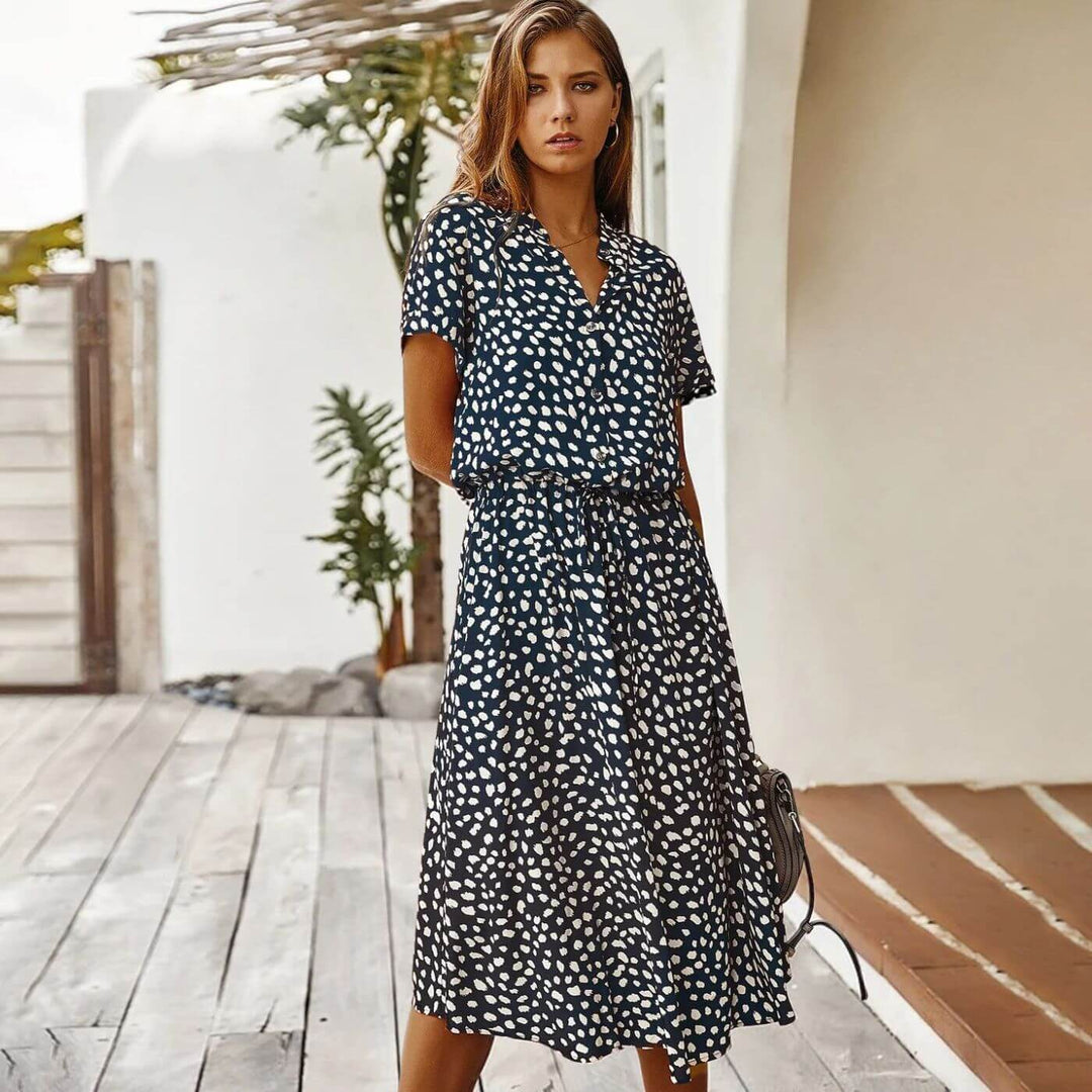 Saar™ – Vintage Comfortabele Zomerjurk