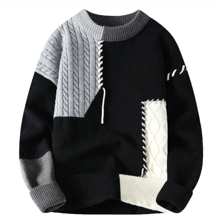 Thomas™ - Stijlvolle Patchwork Comforttrui